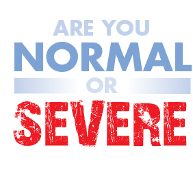 Are you a normal driver? Or severe?